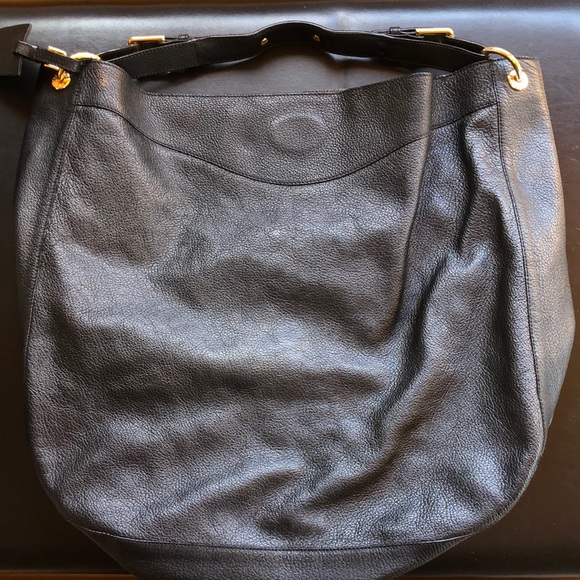 Ralph Lauren Collection Black leather purse bag Made in Italy - Picture 2 of 12